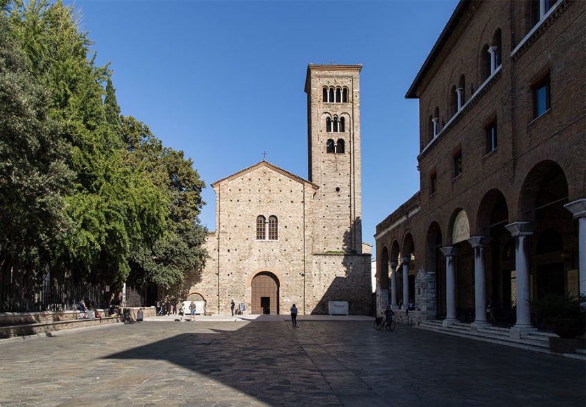 Ravenna, Piazza San Francesco and Basilica di San Francesco