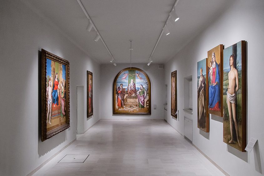 Museo d'arte della città di Ravenna, paintings by Luca Longhi and Niccolò Rondinelli