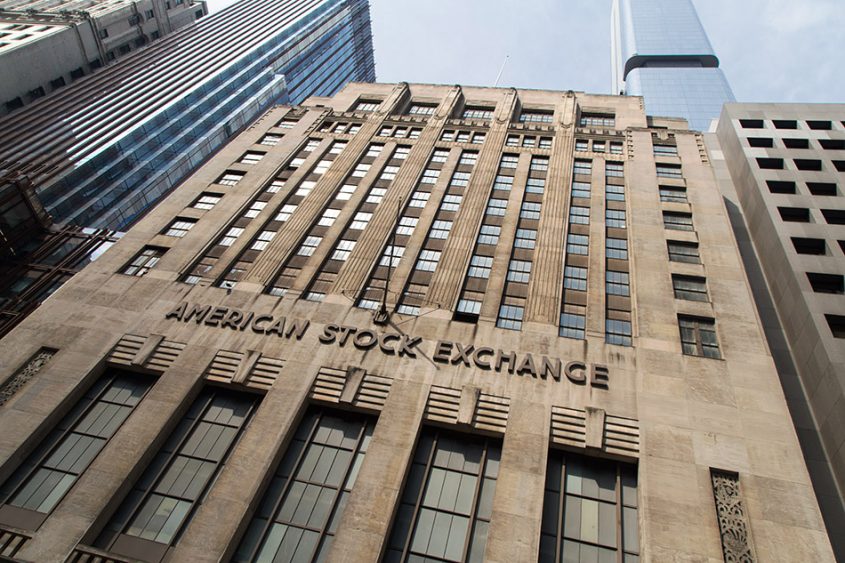 New York City, American Stock Exchange Building