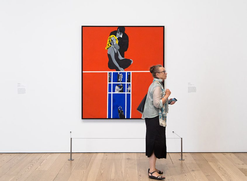 New York, Whitney Museum of American Art, Rosalyn Drexler, Love and Violence