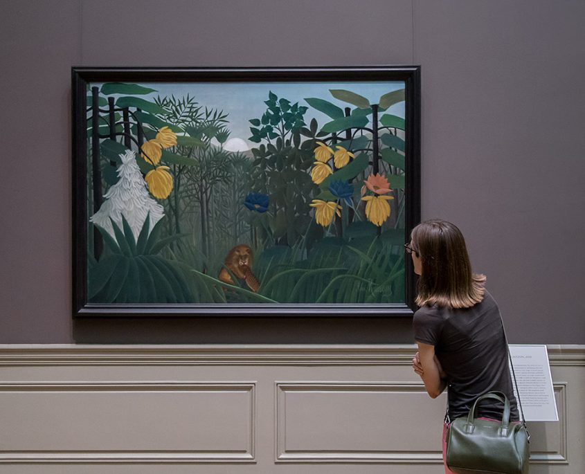 Metropolitan Museum, The Met, Henri Rousseau, The Repast of the Lion