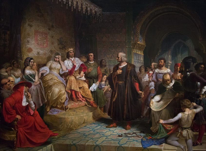 Brooklyn Museum, Emanuel Leutze, Columbus Before the Queen