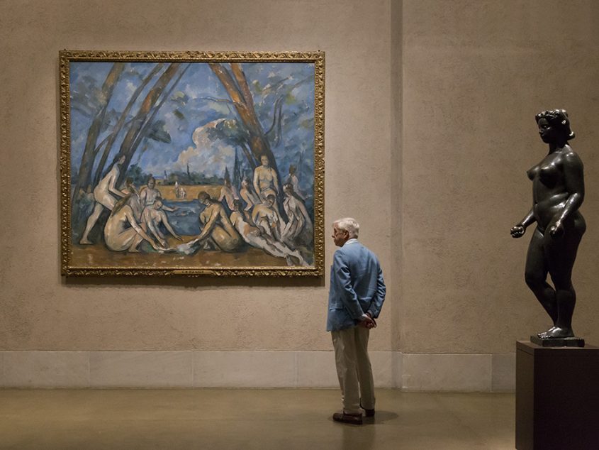 Philadelphia Museum of Art, Paul Cézanne, The Large Bathers / Aristide Maillol, Pomona