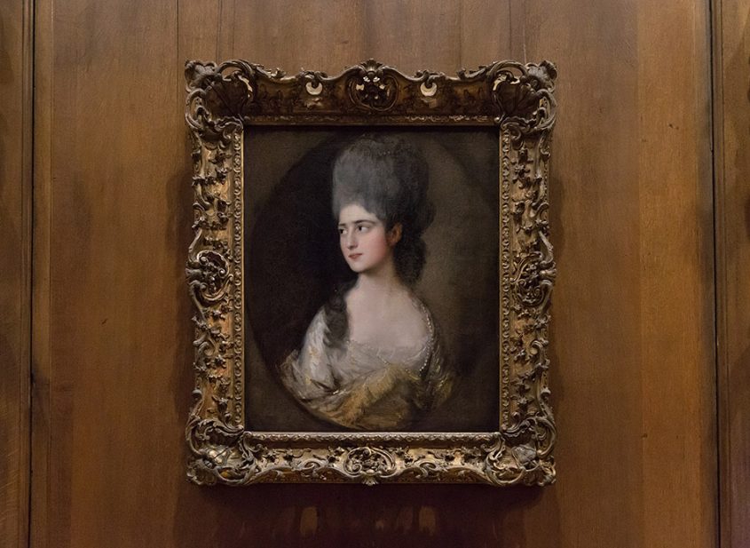 Philadelphia Museum of Art, Thomas Gainsborough, Portrait of Miss Elizabeth Linley (later Mrs. Richard Brinsley Sheridan)