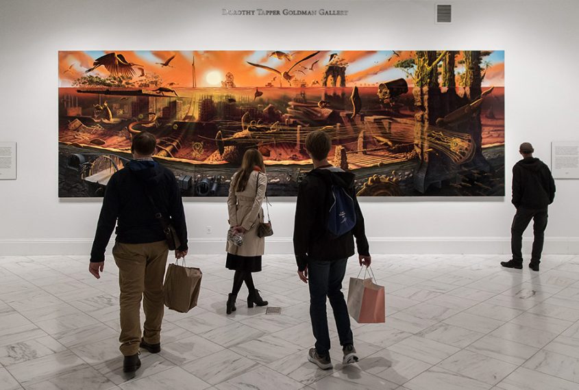Washington D.C., Smithsonian American Art Museum, Alexis Rockman, Manifest Destiny
