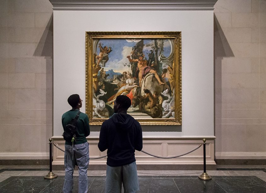 Washington D.C. National Gallery of Art, Giovanni Battista Tiepolo, Bacchus and Ariadne