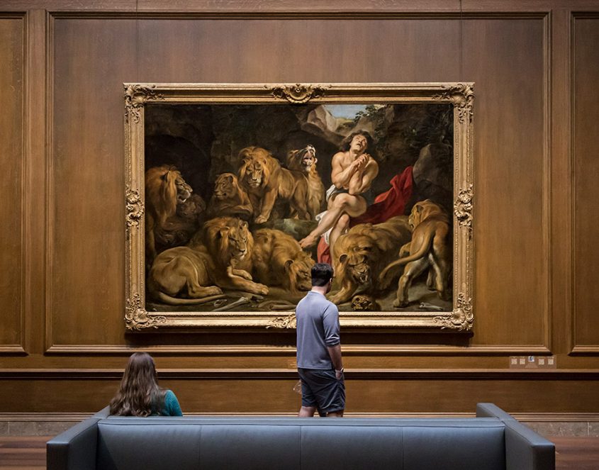 Washington D.C. National Gallery of Art, Peter Paul Rubens, Daniel in the Lions' Den