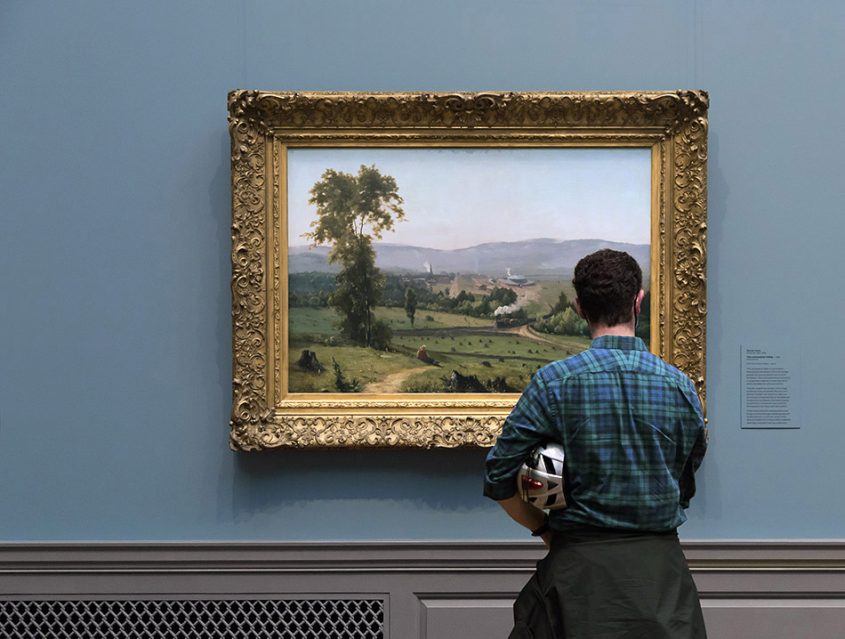Washington D.C. National Gallery of Art, George Inness, The Lackawanna Valley