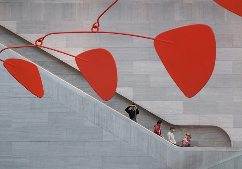 Washington D.C. National Gallery of Art, Alexander Calder, Untitled (East Building, Atrium)