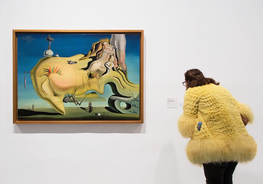 Madrid, Museo Nacional Centro de Arte Reina Sofía, Salvador Dalí, Visage du Grand Masturbateur (Face of the Great Masturbator)