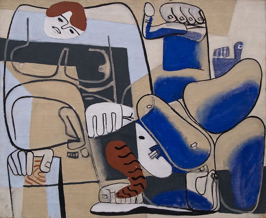 Madrid, Museo Nacional Centro de Arte Reina Sofía, Le Corbusier, Chute de Barcelone II (The Fall of Barcelona II)