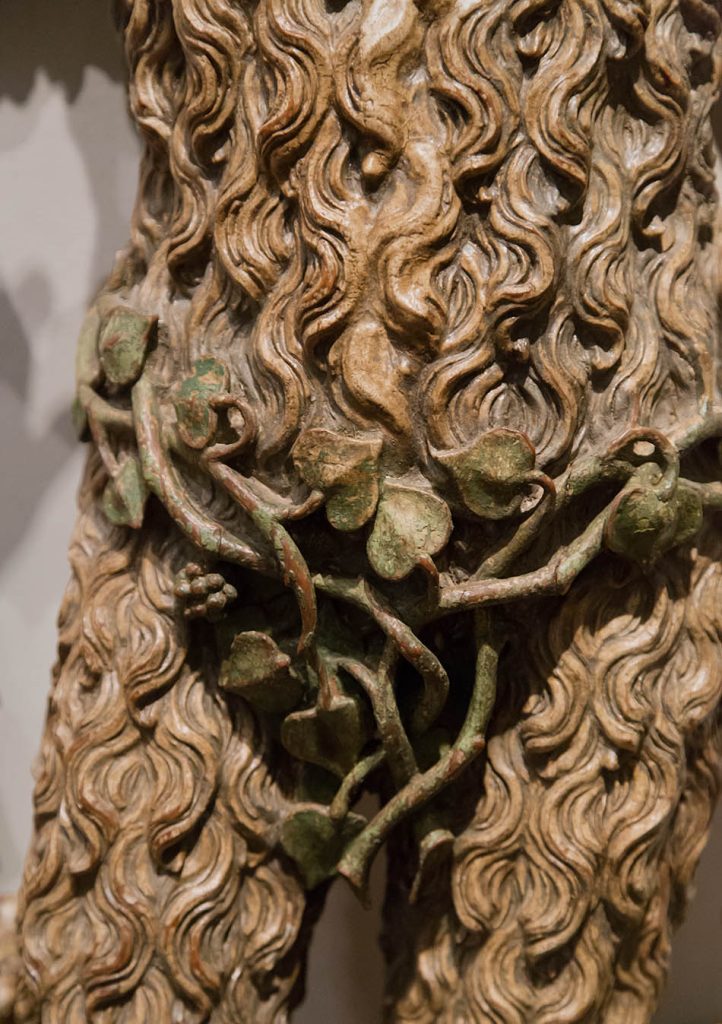 Valladolid , Museo Nacional de Escultura, Alejo de Vahía, Saint Onuphrius