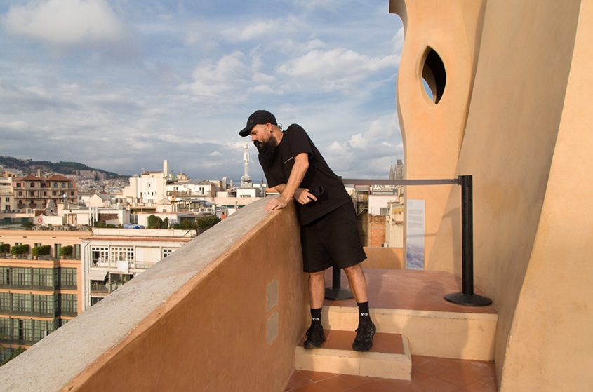 Barcelona, Casa Milà, Rooftop
