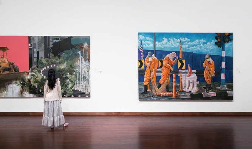Kuala Lumpur, Phuan Thai Meng, Between The Line - Abandoned Memory / Mohd Fazli Othman, Daily Struggle; Balai Seni Negara (National Art Gallery of Malaysia)