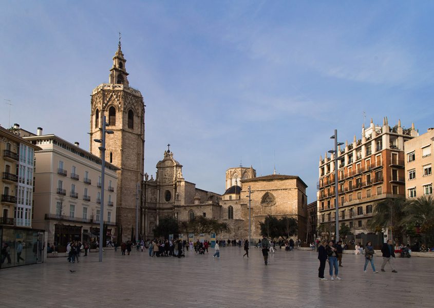 Valencia, Altstadt / Old Town, Plaça de la Reina