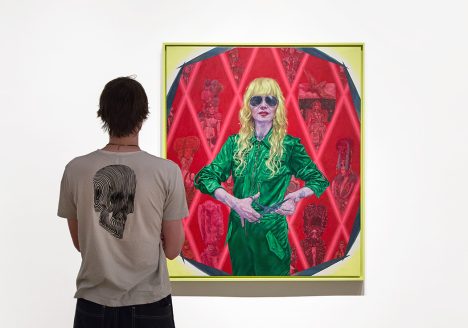 National Portrait Gallery, London, Dr Pam Hogg by Roxana Halls (Herbert Smith Freehills Kramer Portrait Award Exhibition 2025)