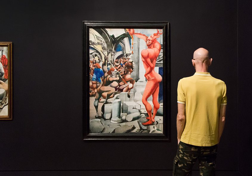 Edward Burra, Beelzebub (Tate Britain, Exhibition "Edward Burra")
