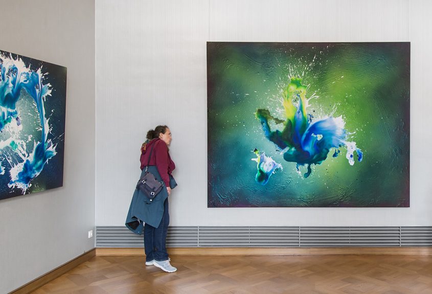 Berlin, Schloss Bellevue, Ausstellung Freiraum Kunst: Akademie der Künste Goes Bellevue, Christian Awe, hope