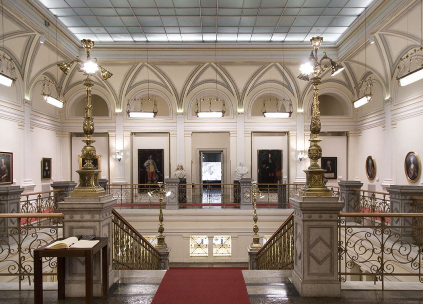 Ljubljana, Narodna galerija (National Gallery of Slovenia), Staircase
